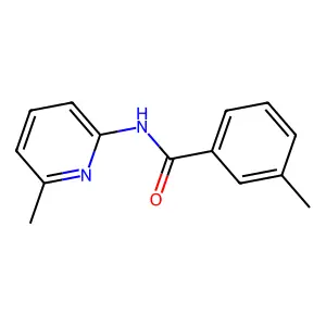 3-Methyl-N-(6-methyl-2-pyridinyl)benzamide structure