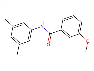 N-(3,5-dimethylphenyl)-3-methoxybenzamide structure