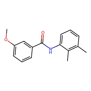 N-(2,3-二甲基苯基)-3-甲氧基苯甲酰胺 structure