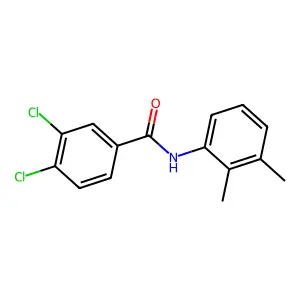 3,4-二氯-N-(2,3-二甲基苯基)苯甲酰胺 structure