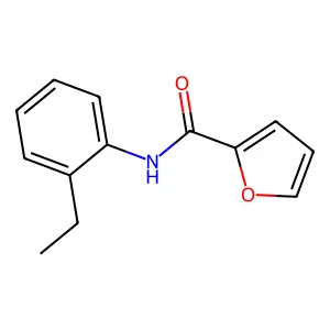 N-(2-ethylphenyl)furan-2-carboxamide structure