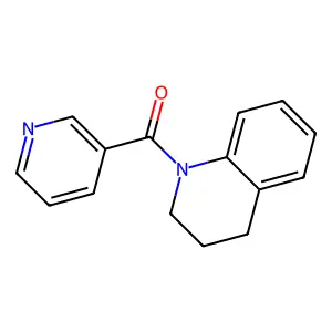 3,4-dihydro-2H-quinolin-1-yl(pyridin-3-yl)methanone structure