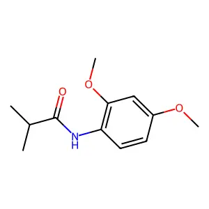 N-(2,4-二甲氧基苯基)-2-甲基丙酰胺 structure