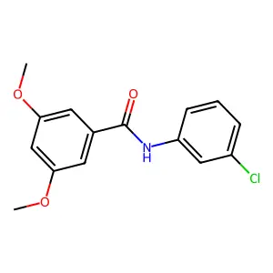 N-(3-氯苯基)-3,5-二甲氧基苯甲酰胺 structure