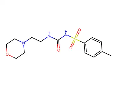 1-((4-Methylphenyl)sulfonyl)-3-(2-morpholin-4-ylethyl)urea structure