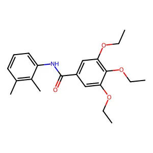 N-(2,3-dimethylphenyl)-3,4,5-triethoxybenzamide structure