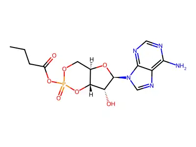 Butyryl Cyclic AMP structure