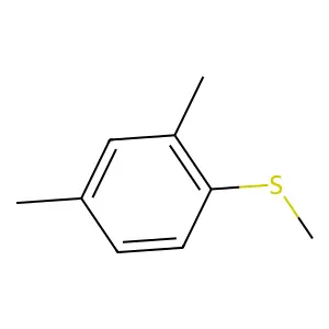2,4-Dimethylthioanisole structure