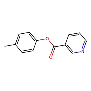 4-Methylphenyl pyridine-3-carboxylate structure