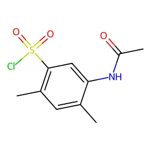 Benzenesulfonyl chloride, 5-(acetylamino)-2,4-dimethyl- structure