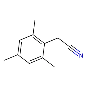 2,4,6-三甲基苯乙腈 structure