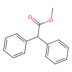 Methyl alpha-phenylbenzeneacetate structure