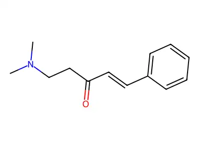 5-(Dimethylamino)-1-phenylpent-1-en-3-one structure