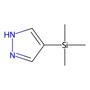 1H-Pyrazole, 4-(trimethylsilyl)- structure