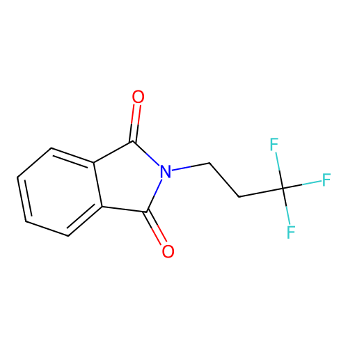 n-(3,3,3-Trifluoropropyl)phthalimide structure