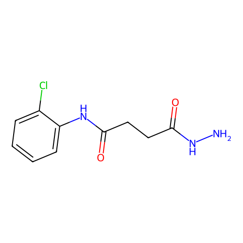 N-(2-Chlorophenyl)-4-hydrazino-4-oxobutanamide structure