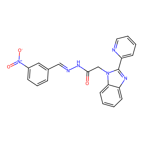 C21H16N6O3 structure