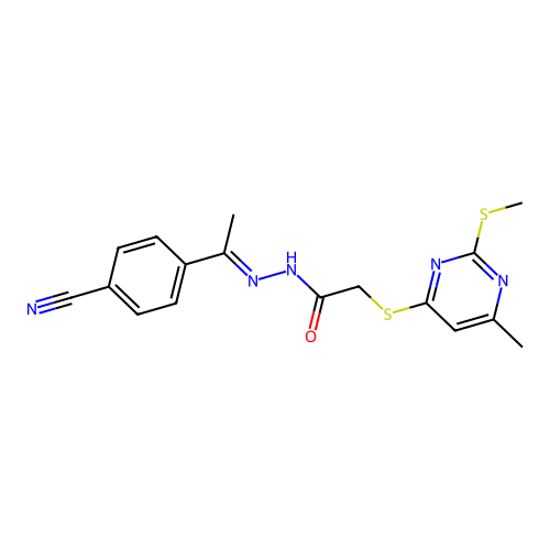 C17H17N5OS2 structure