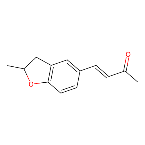 4-(2-Methyl-2,3-dihydro-1-benzofuran-5-yl)but-3-en-2-one structure