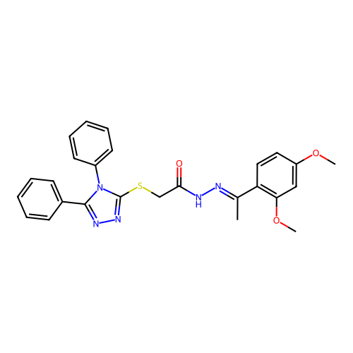 C26H25N5O3S structure