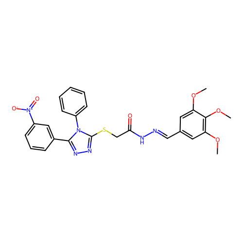 C26H24N6O6S structure