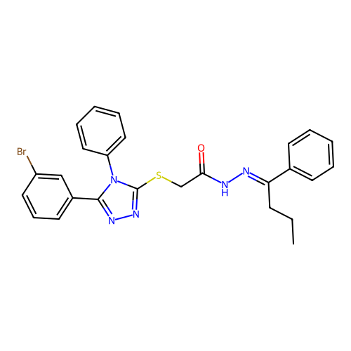 C26H24BrN5OS structure