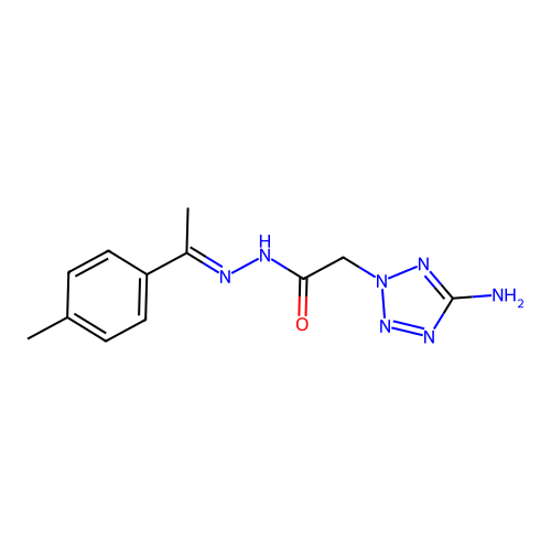 C12H15N7O structure