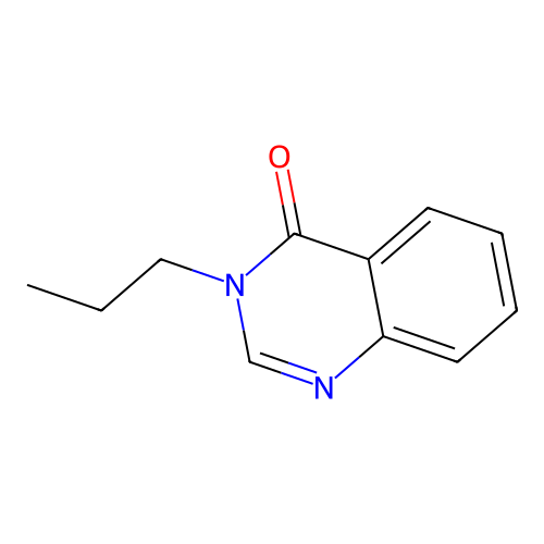 3-Propylquinazolin-4(3h)-one structure