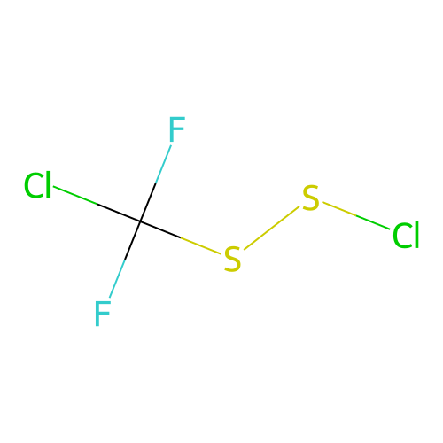 Disulfide, chloro chlorodifluoromethyl structure