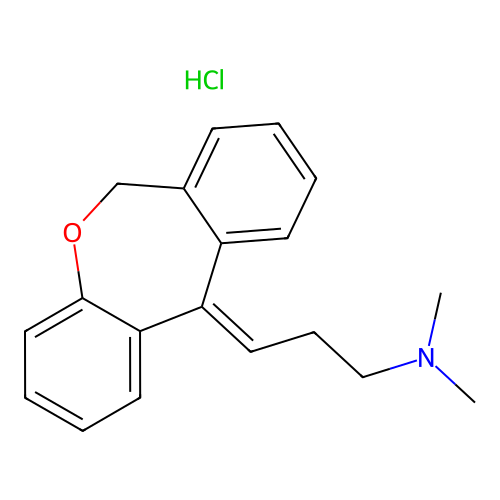 Doxepin Hydrochloride structure