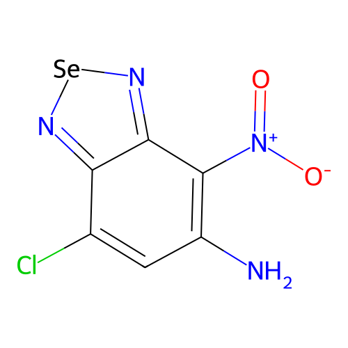 7-Chloro-4-nitro-2,1,3-benzoselenadiazol-5-amine structure
