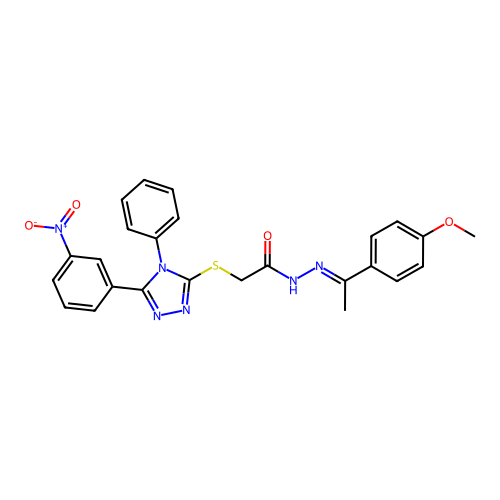 C25H22N6O4S structure