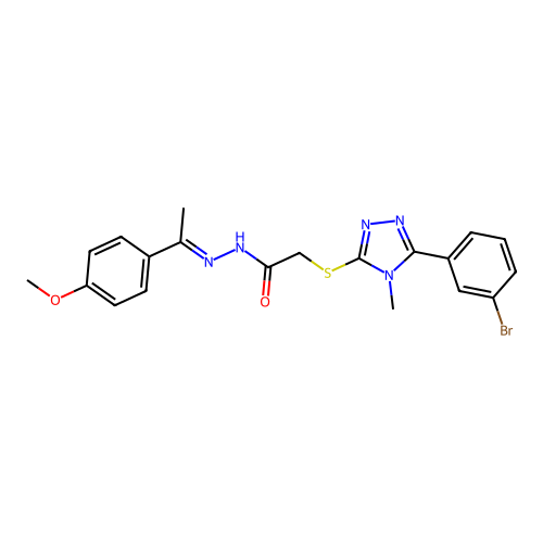 C20H20BrN5O2S structure