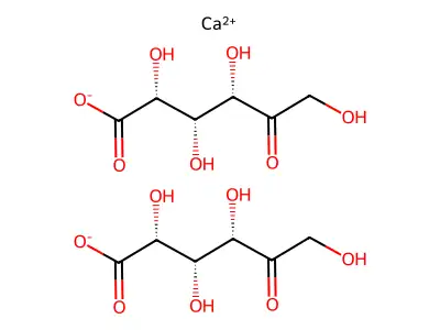 2,3,4,6-四羟基-5-氧己酸 structure