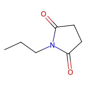N-丙基琥珀酰亚胺 structure