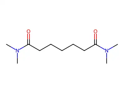 N~1~,N~1~,N~7~,N~7~-Tetramethylheptanediamide structure