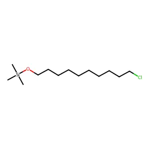 10-Chlorodecyl trimethylsilyl ether structure