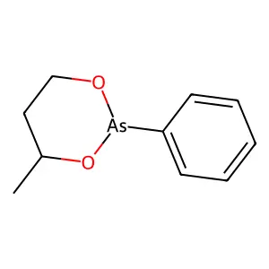 4-Methyl-2-phenyl-1,3,2-dioxarsinane structure