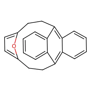 9,10-(Ethano(2,5)furanoethano)anthracene structure