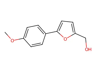 [5-(4-Methoxyphenyl)furan-2-yl]methanol structure