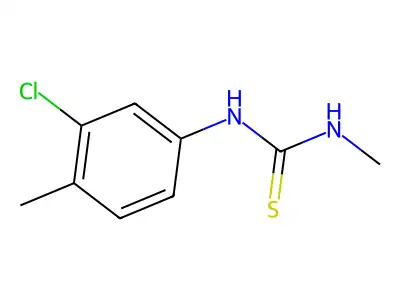 N-(3-Chloro-4-methylphenyl)-N'-methylthiourea structure
