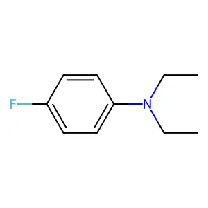 N,N-Diethyl-4-fluoroaniline structure