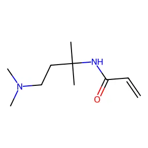 N-(1,1-dimethyl-3-dimethylaminopropyl)acrylamide structure