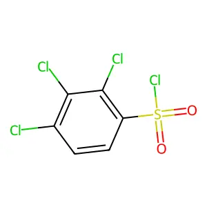 2,3,4-三氯苯磺酰氯 structure