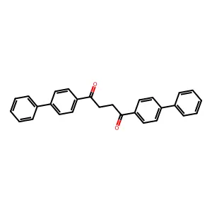 1,4-Butanedione, 1,4-bis([1,1'-biphenyl]-4-yl)- structure