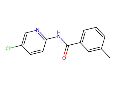 N-(5-chloropyridin-2-yl)-3-methylbenzamide structure