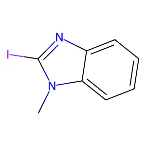 2-Iodo-1-methyl-1H-benzoimidazole structure