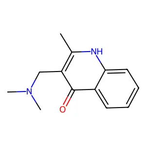 3-[(Dimethylamino)methyl]-2-methyl-4-quinolinol structure