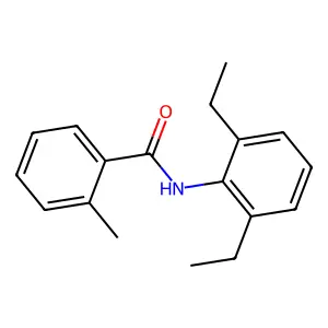 2',6'-Diethyl-2-methylbenzanilide structure