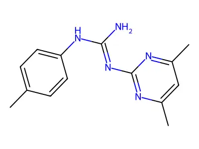 1-(4,6-Dimethylpyrimidin-2-yl)-3-(p-tolyl)guanidine structure